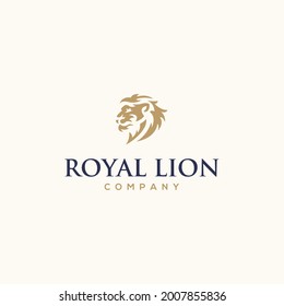 Lion vector logo design inspiration