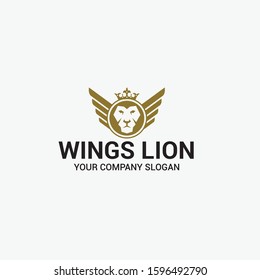 LION Vector Logo Design Template