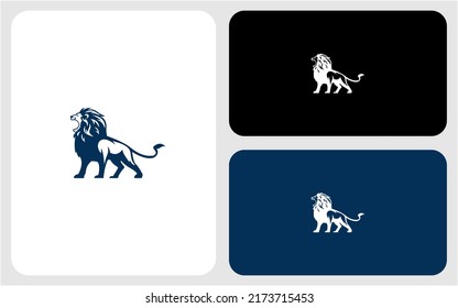 Lion vector logo design template