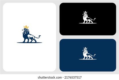 Lion vector logo design template
