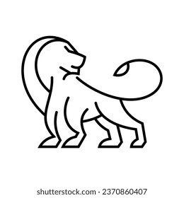 Lion Vector Logo Design Template