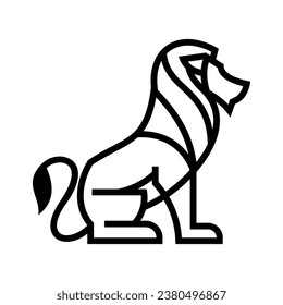 Lion Vector Logo Design Template