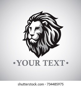 Lion Vector Logo Design Template
