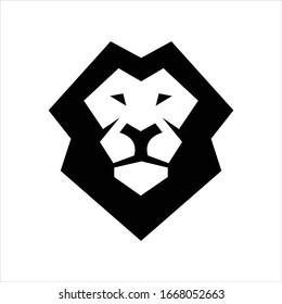 lion vector logo graphic abstract modern