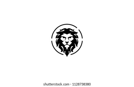 lion vector logo icon