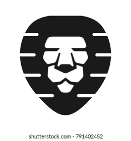 lion vector logo. icon logo of leo. eps 10.