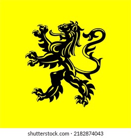 lion vector for logo or illustration