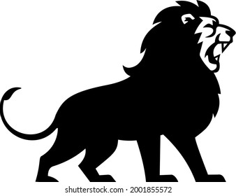 lion vector  for outdoor logo company and group