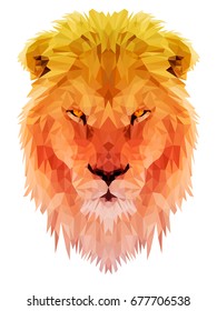 Lion vector polygon triangulate