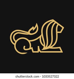 Lion Vector Lion Shape