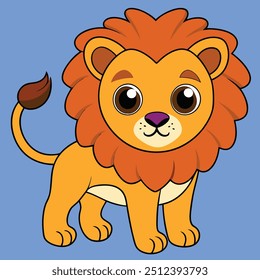 Lion vector style and illustration 