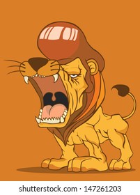 Lion Vector,Fashion hairstyle