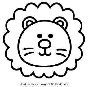 lion,animals,zoology,fauna,wildlife,face,zoo,safari,baby animal,wild life,animal,wild animals,jungle,icon,fowl symbol,kids animal