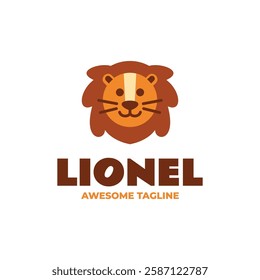 Lionel Simple Mascot Logo Template