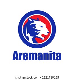 lioness head logo, football badge And other sports