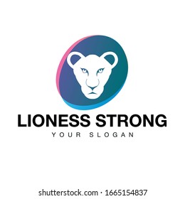 Lioness Logo - Vector high-res Simple and clean