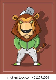 Lion-hooligan