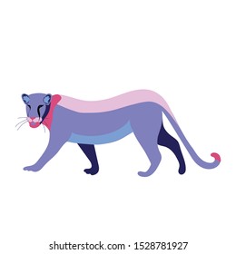 Lion-king. King of all beasts. African wild cat