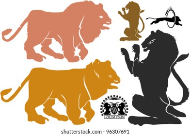Lions clip-art