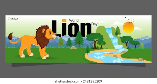 Lions Day, celebrated on August 10th, is dedicated to raising awareness about the conservation of lions and their habitats