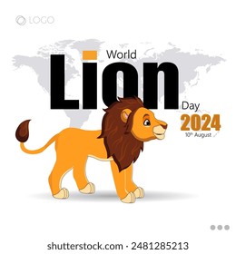 Lions Day, celebrated on August 10th, is dedicated to raising awareness about the conservation of lions and their habitats