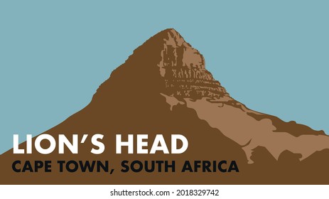 Lion's Head in Cape Town, South Africa