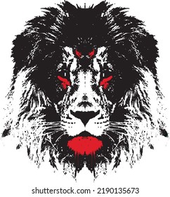 The lion's head image is in EPS format so that it can be re-edited for other purposes