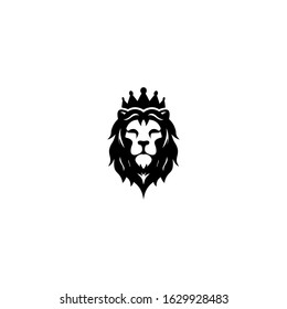 The lion's head logo with a crown