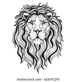 Lion's head for your design.