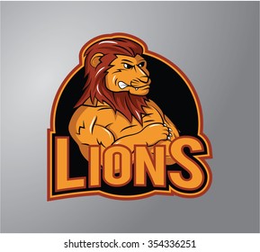 Lions Illustration design