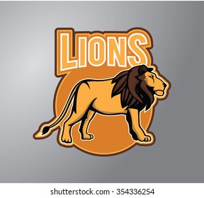 Lions Illustration design