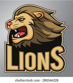 Lions mascot