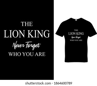 Lions quote custom graphic typography t-shirt design template vector.Premium quality logo concept illustration.