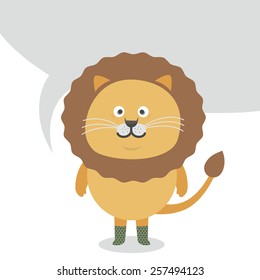 lion.vector illustration
