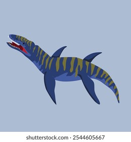 Liopleurodon Dinosaur Carnivore	Large predator, known for its massive jaws