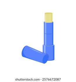 Lip Balm, Cosmetics Vector Illustration Isolated