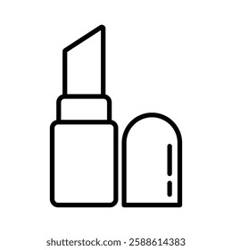 Lip balm icon Flat illustration sign