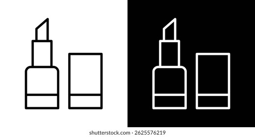 Lip balm icon vector for web and mobile app. Symbol isolated.