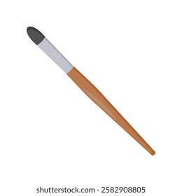 Lip Brush, Beauty and Spa Vector isolated Illustration