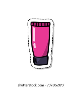 lip gloss doodle icon