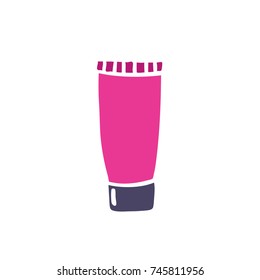 lip gloss doodle icon