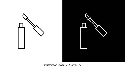 Símbolo de sinal de vetor de ícone de brilho labial