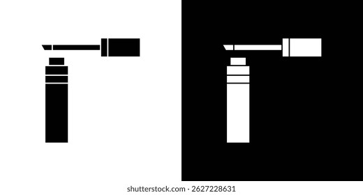 Lip gloss icon vector, solid illustration, pictogram