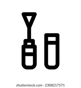 icono de brillo de labios para tu diseño de sitio web, logotipo, aplicación, interfaz de usuario.