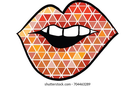 lip graphic