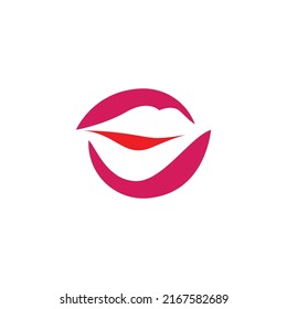 lip logo vector illustration design