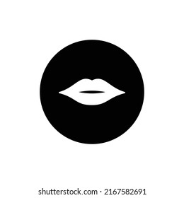 lip logo vector illustration design