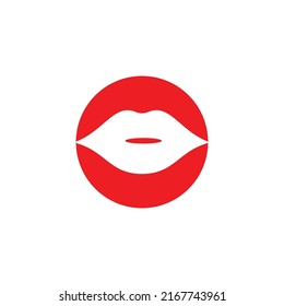 lip logo vector illustration design