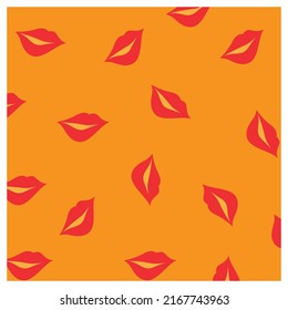 diseño de imagen vectorial de logotipo de labios