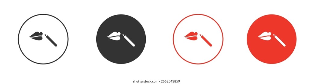 Lápis ícone para logotipo, símbolo de sinal de vetor para design